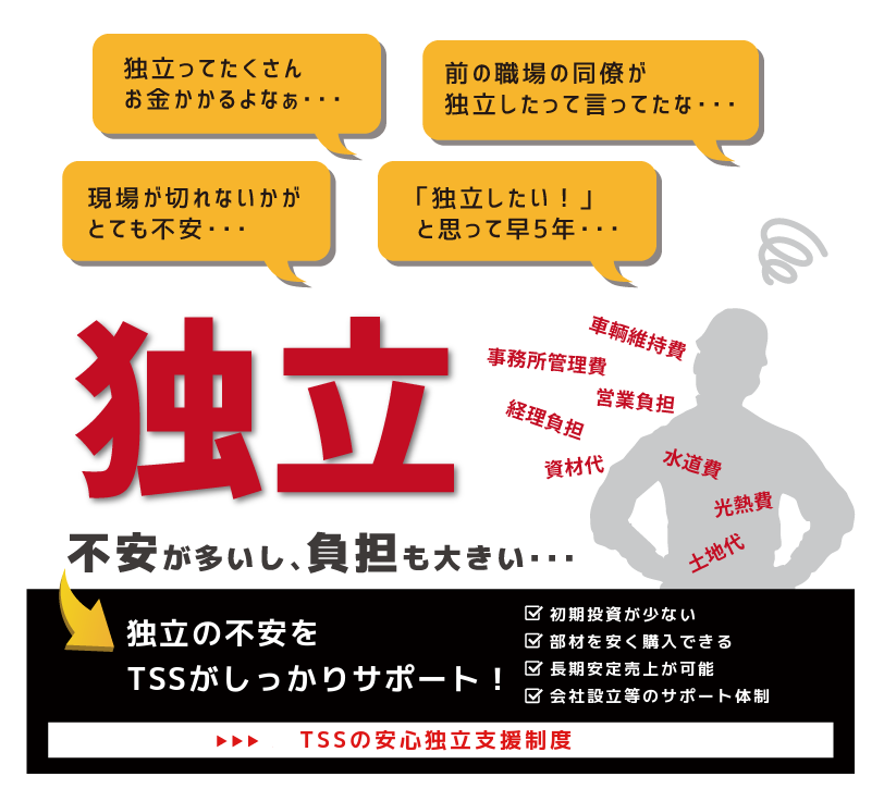 ティーツーエス　独立　ビジョン